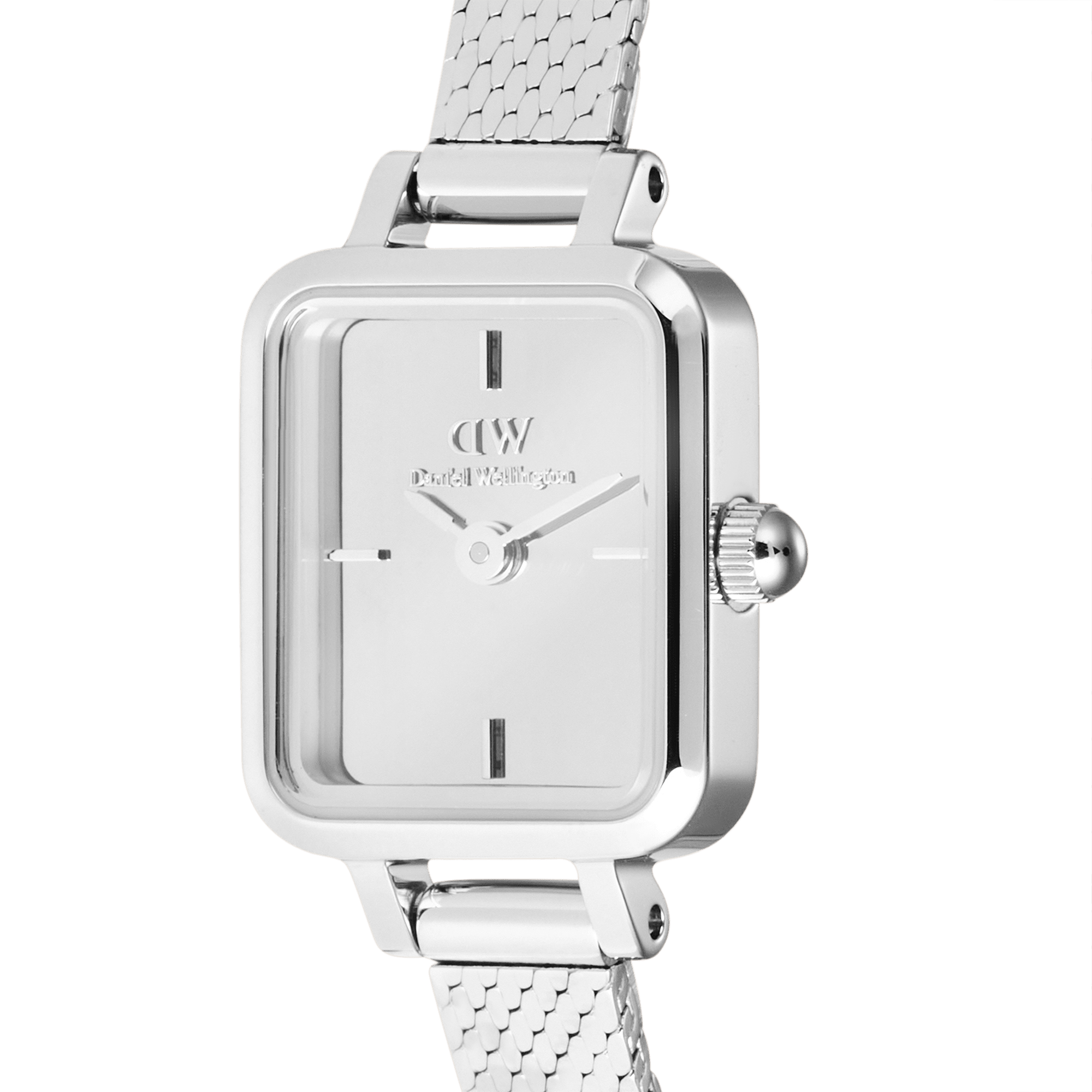 Relógio Daniel Wellington Quadro Mini Reflection Silver