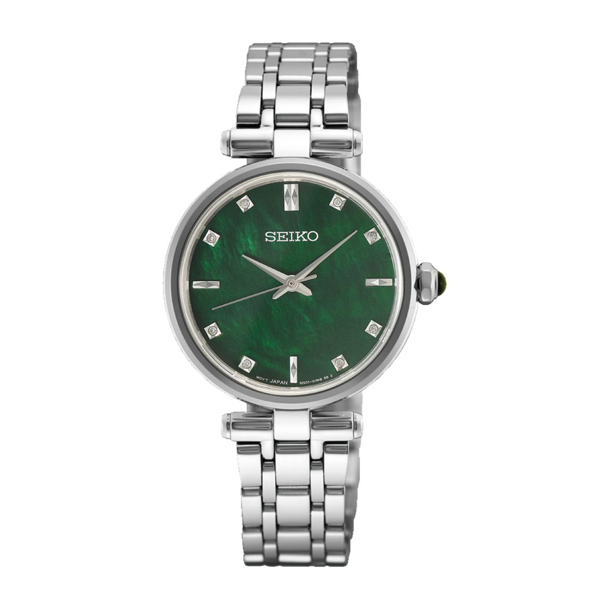 Relógio Seiko Madrepérola Ladies Verde