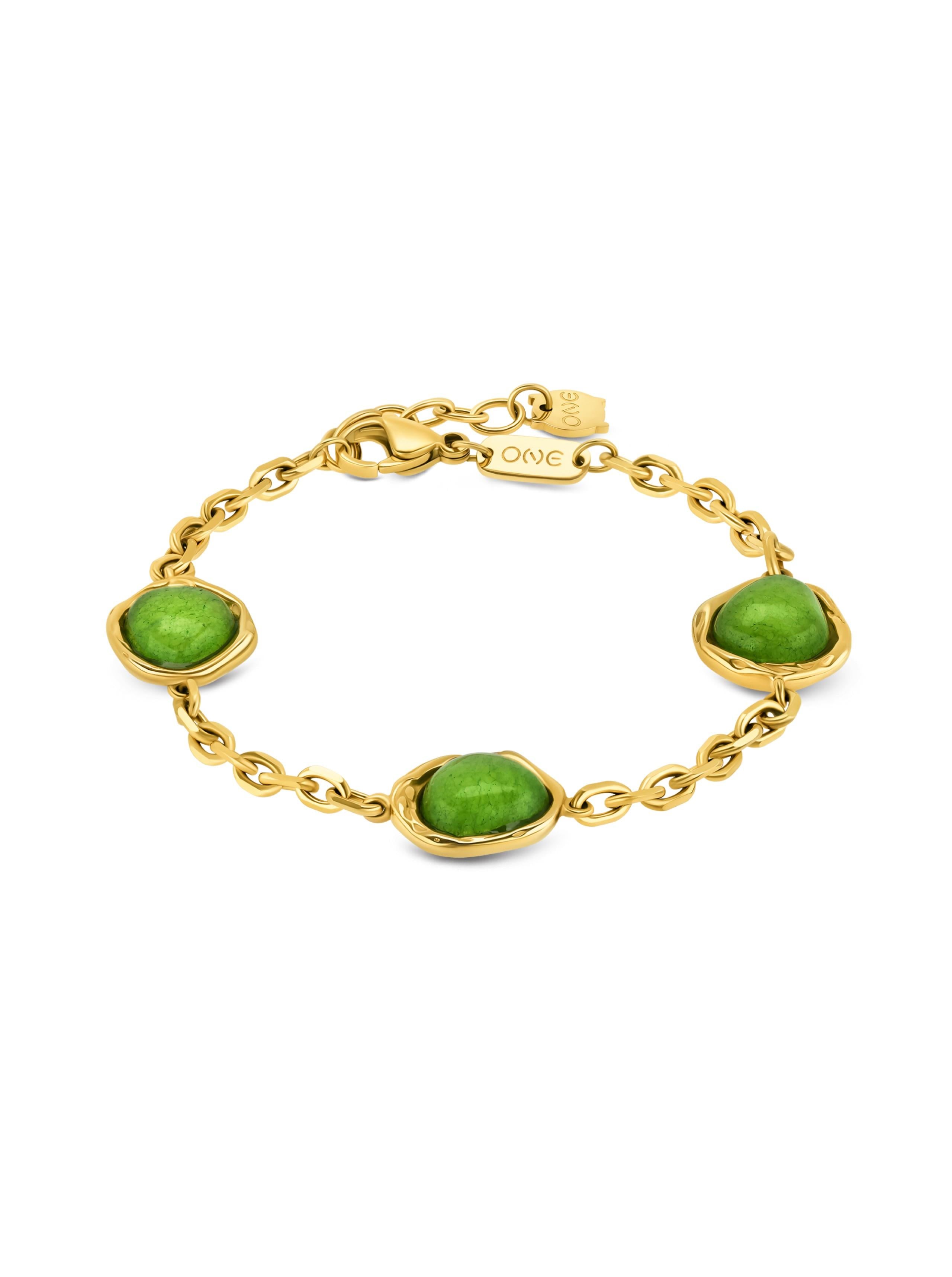 Pulseira One Senhora Element Green Gold