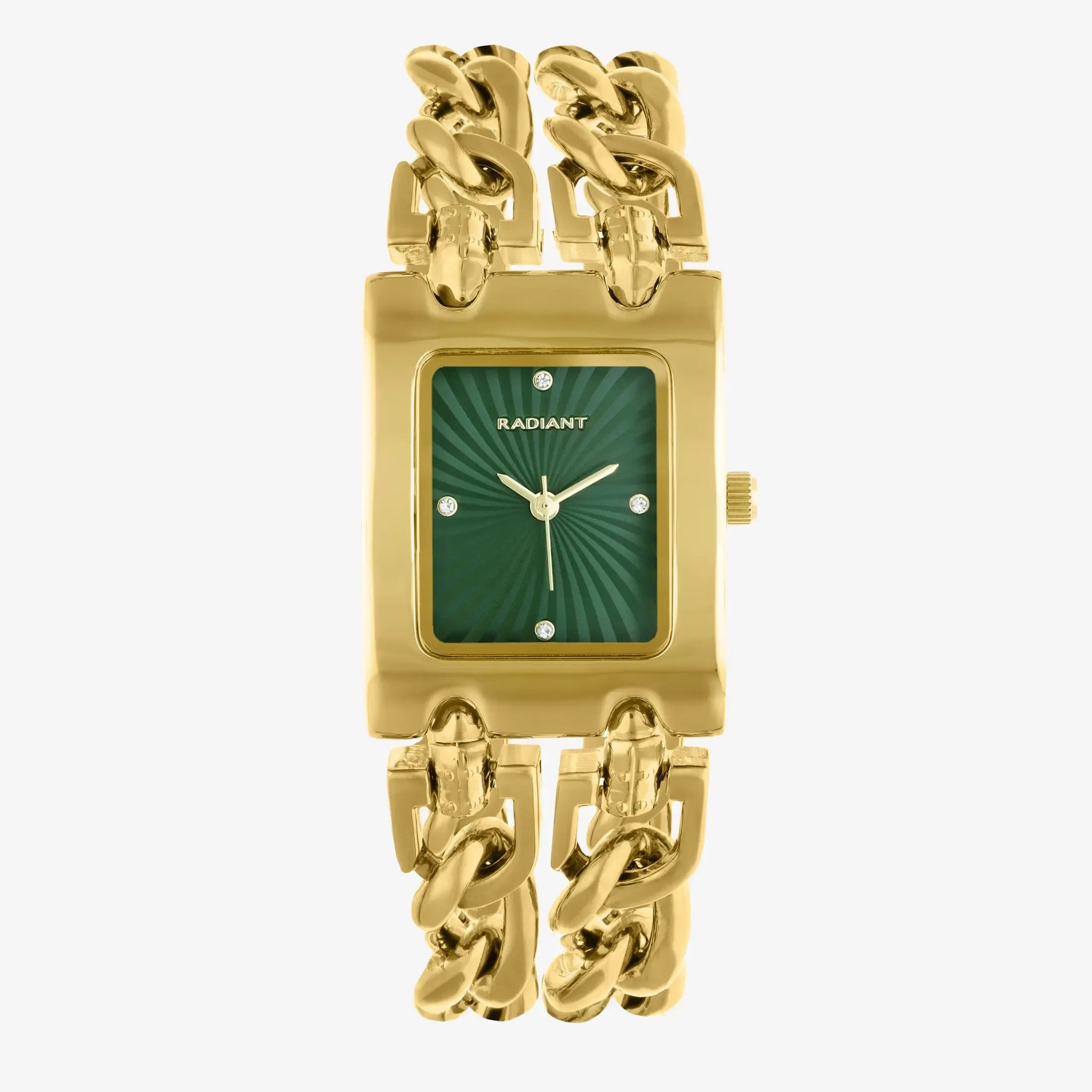 Relógio Radiant  Mulher Donatella Verde/Dourado