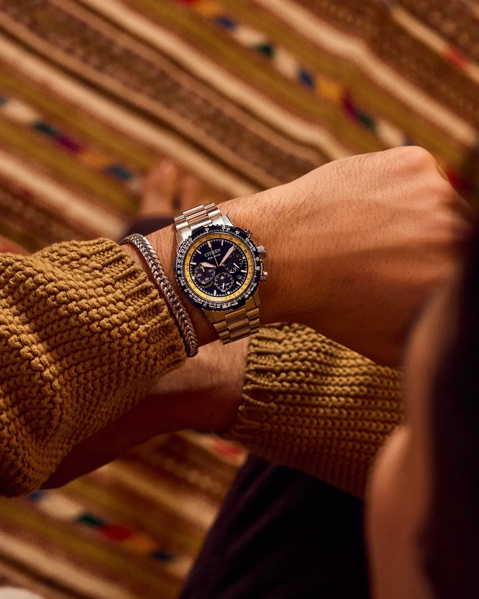 Relógio Citizen Eco Drive Chrono Blue Angels