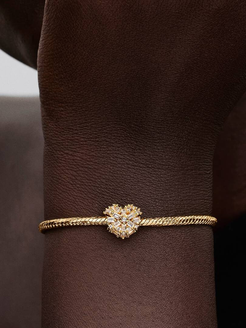 Charm Pandora Coracao Gelado Brilhante