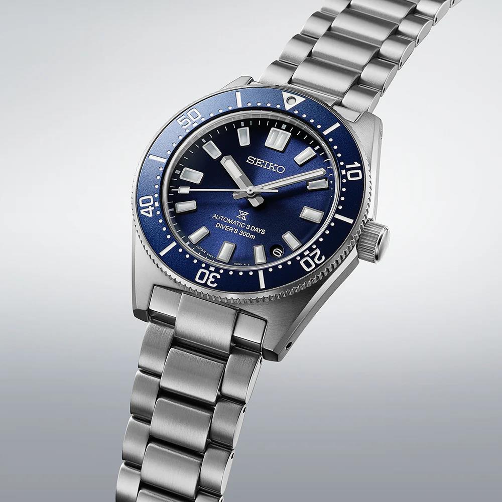 Relogio Seiko Prospex Heritage Diver`s 1965 6R55 Azul - Ana Joalheiros