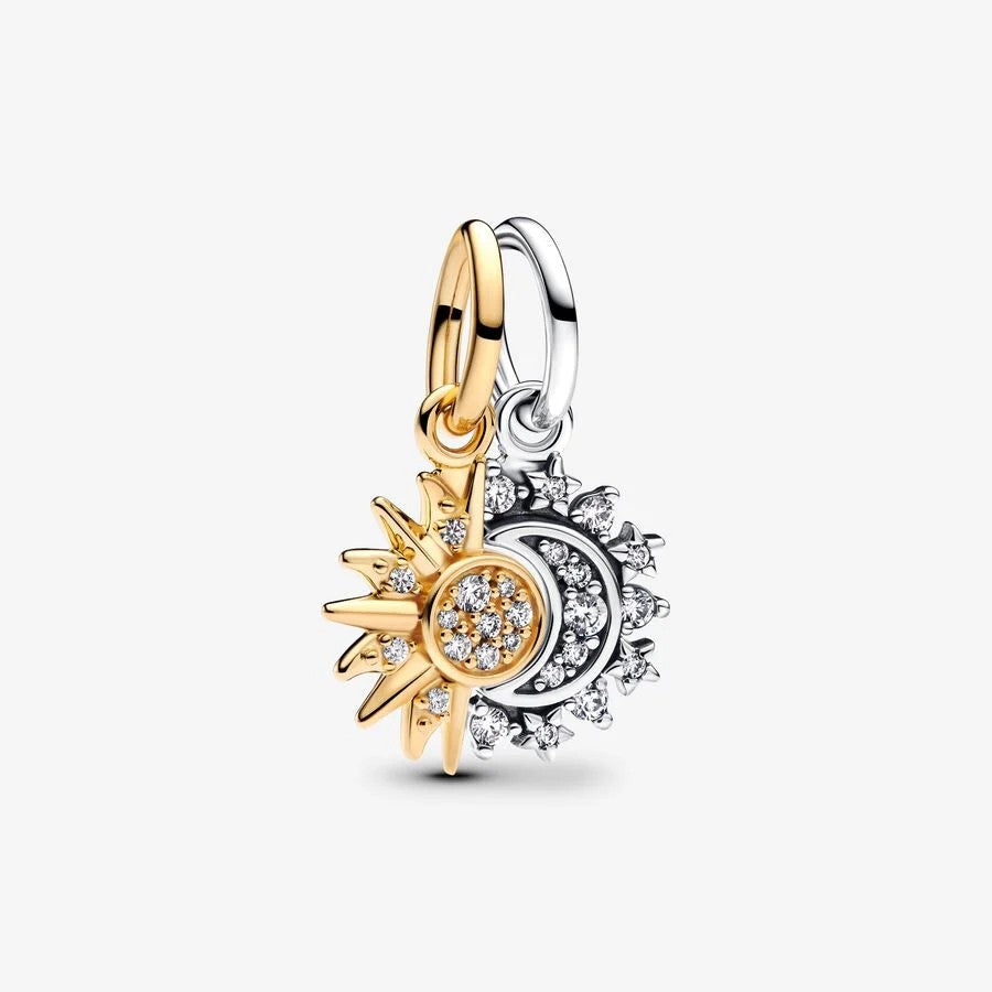 Charm Pandora Divisel Sol e a Lua - Ana Joalheiros