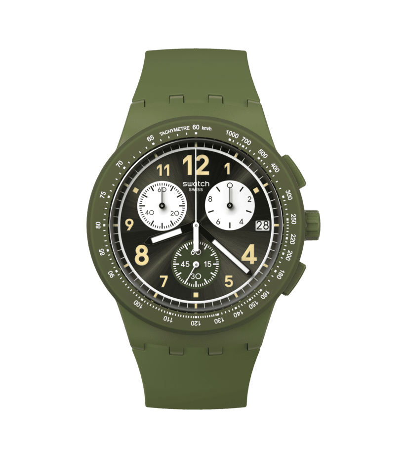 Relógio Swatch NOTHING BASIC ABOUT GREEN - Ana Joalheiros