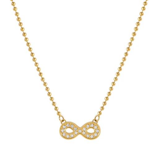 Colar Nomination Infinito Dourado - Ana Joalheiros