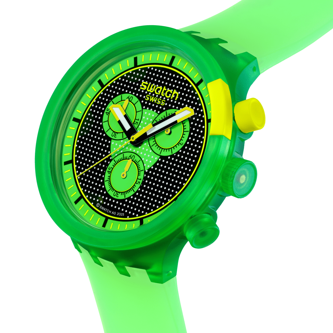 Relógio Swatch GLOWINGLY GREEN