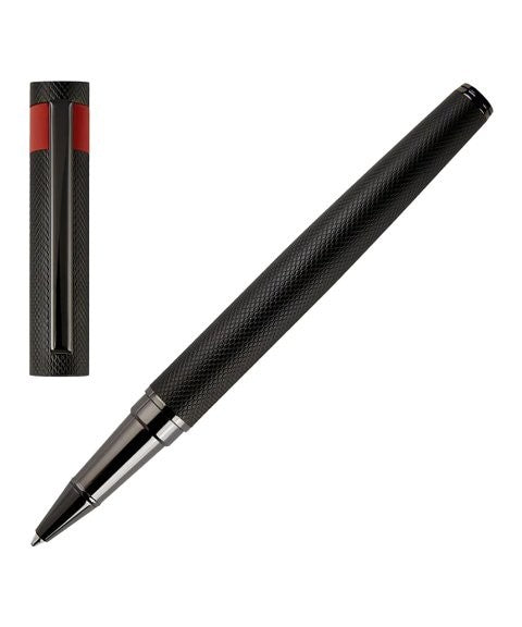 Caneta Hugo Boss Rollerball Loop Diamond Black