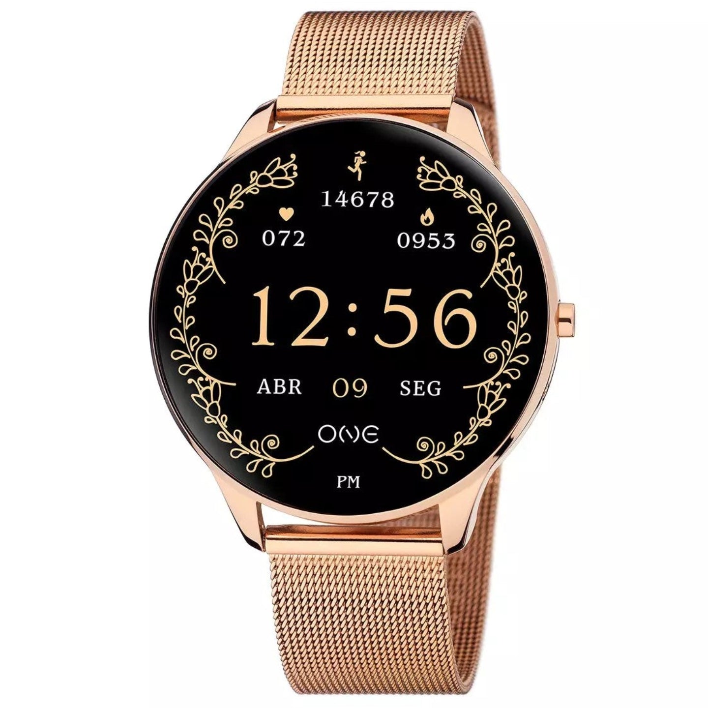 Smartwatch One Slim Rose Gold Silicone