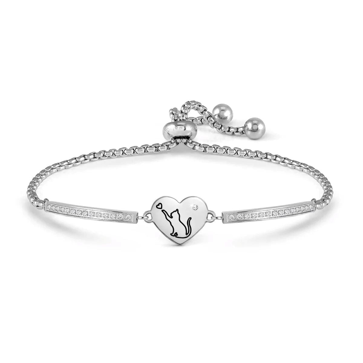 Pulseira Nomination Milleluci Coração Gato