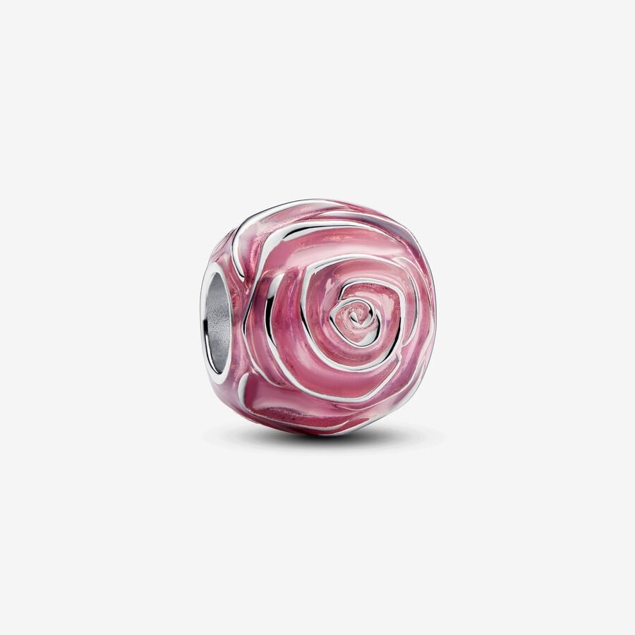 Conta Pandora Pink rose sterling - Ana Joalheiros