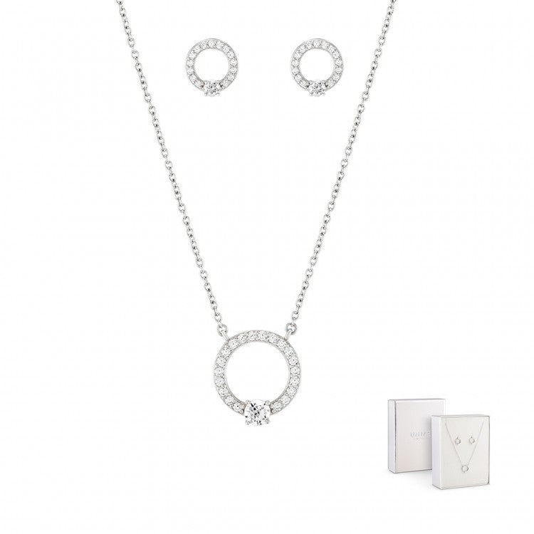 PACK UNIKE CLASSY & CHIC CIRCLE SILVER - Ana Joalheiros