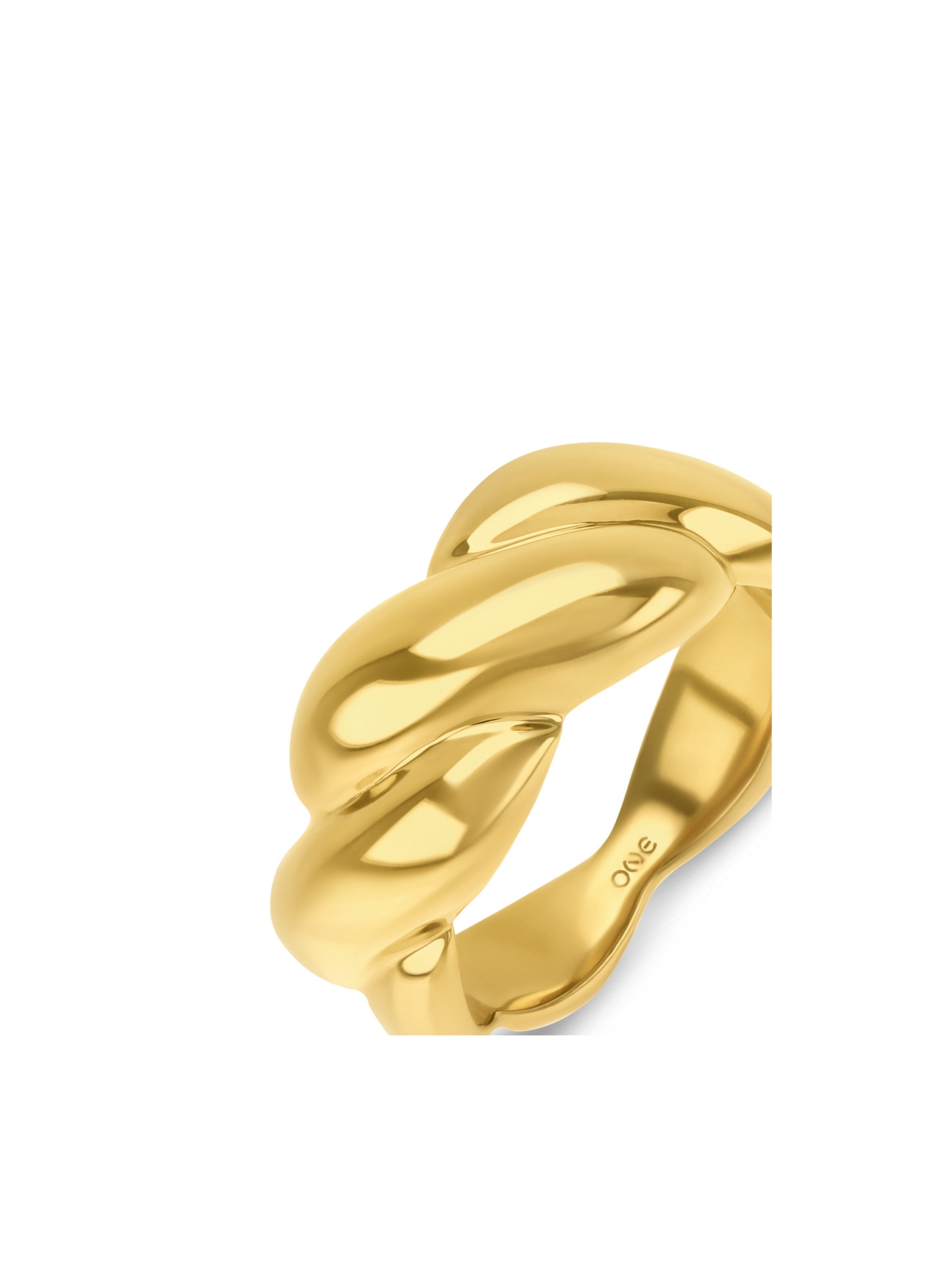Anel One Bold 09 Gold