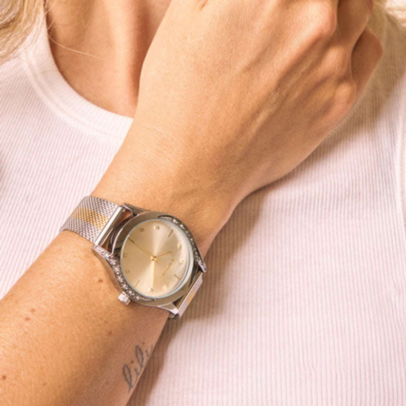 Relógio Radiant  Tigy Bicolor Mesh