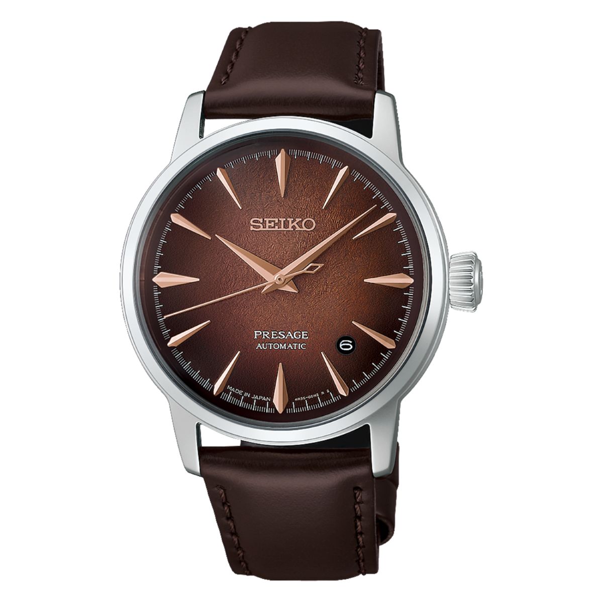 Relógio Seiko Presage Castanho