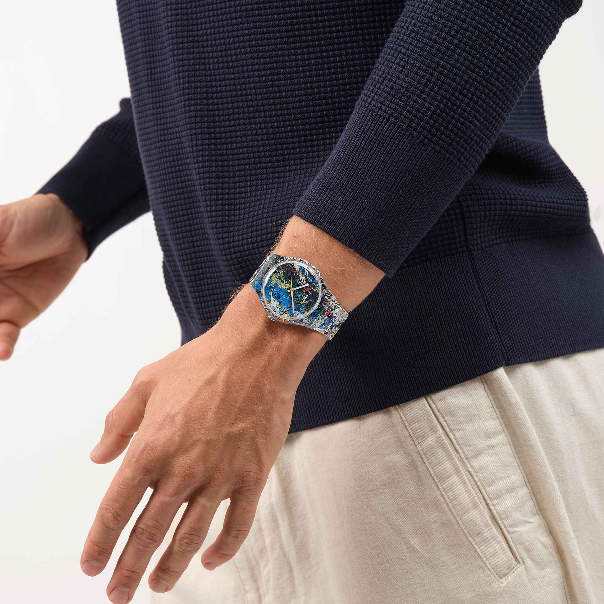 Relógio Swatch  POLLOCK`S ALCHEMY