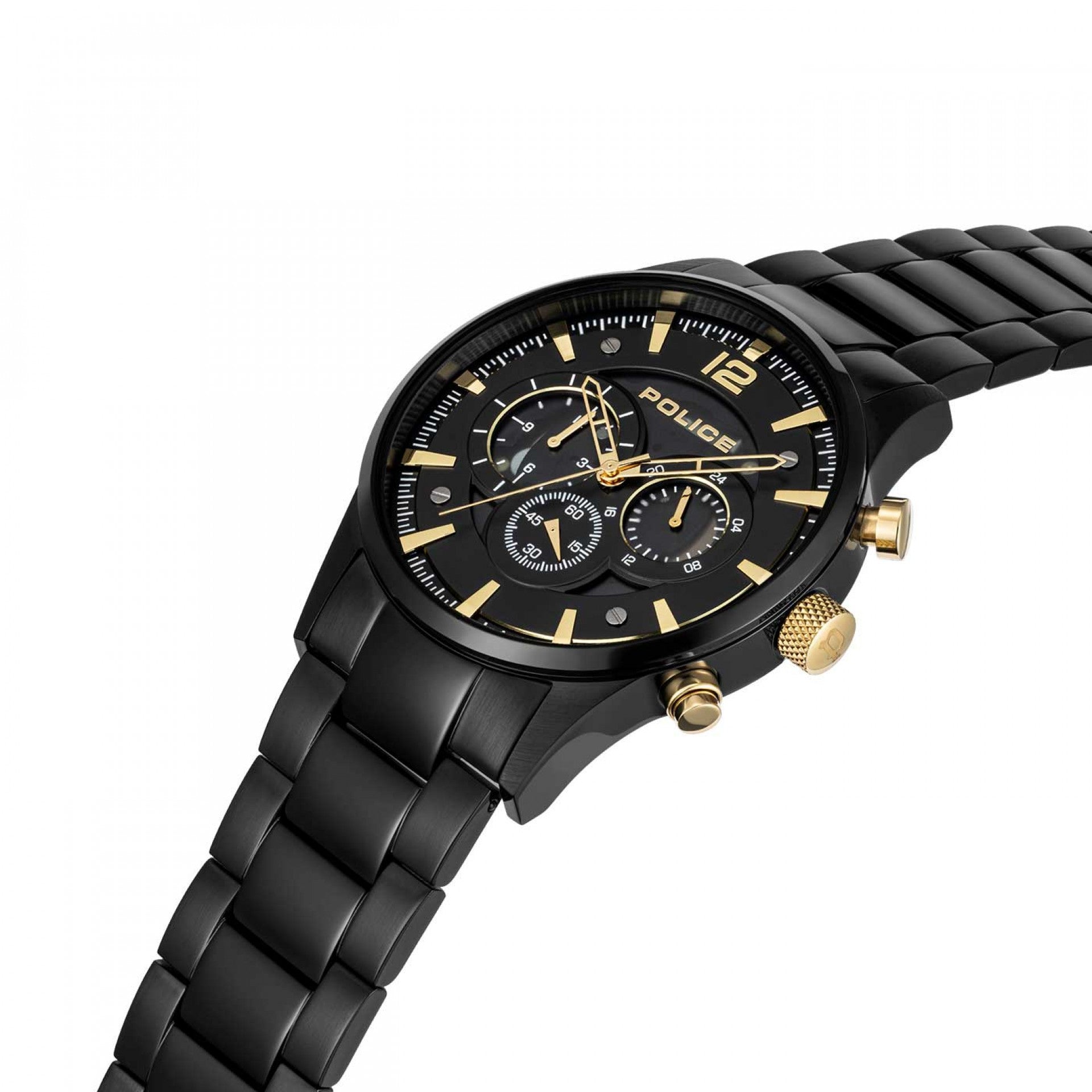 Black Police Driver Watch