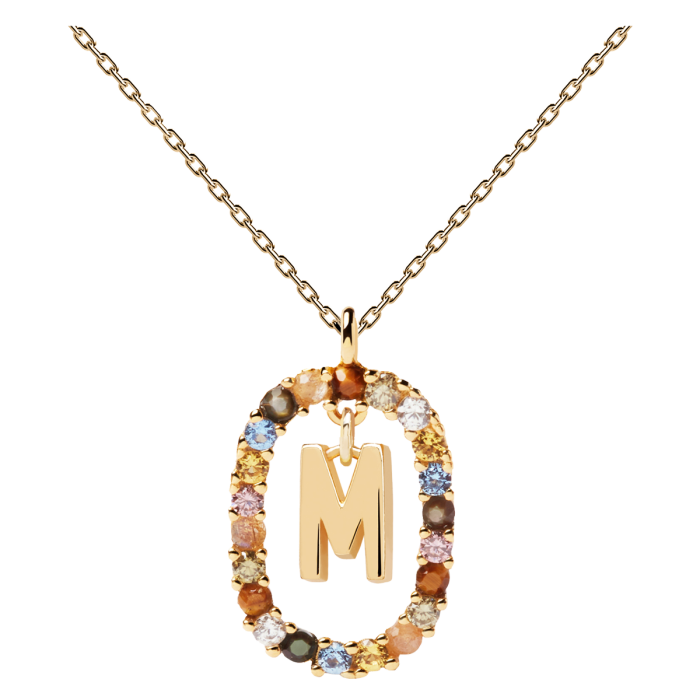 Colar PDPAOLA LETRA M - Ana Joalheiros