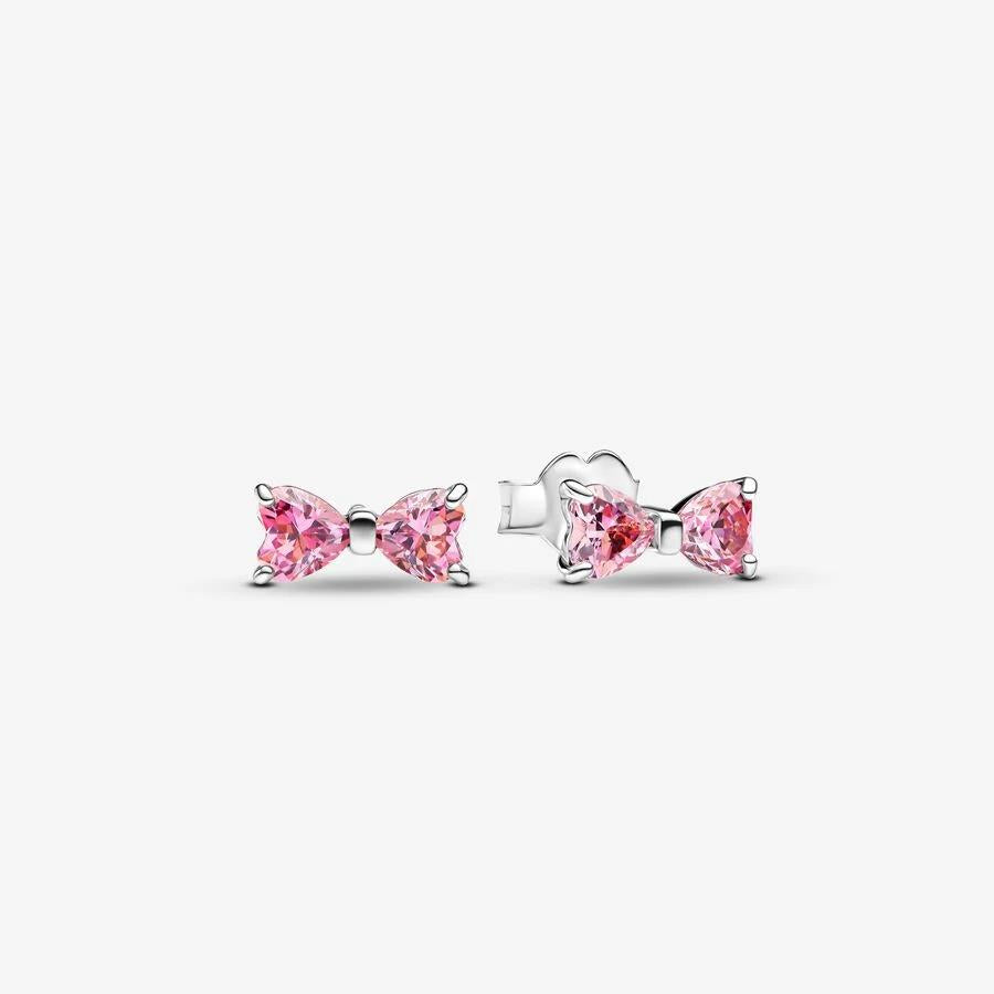 Brincos Pandora Fancy Pink - Ana Joalheiros