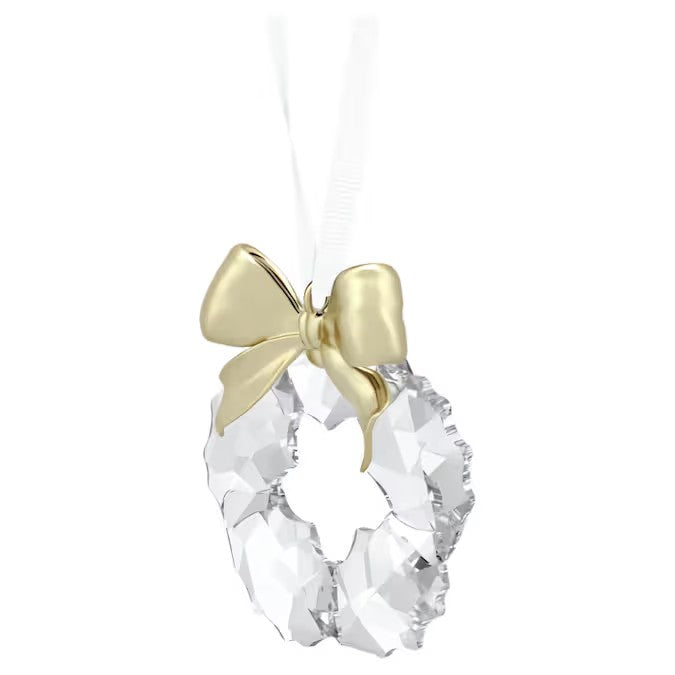 Holiday Magic Wreath Ornament Swarovski