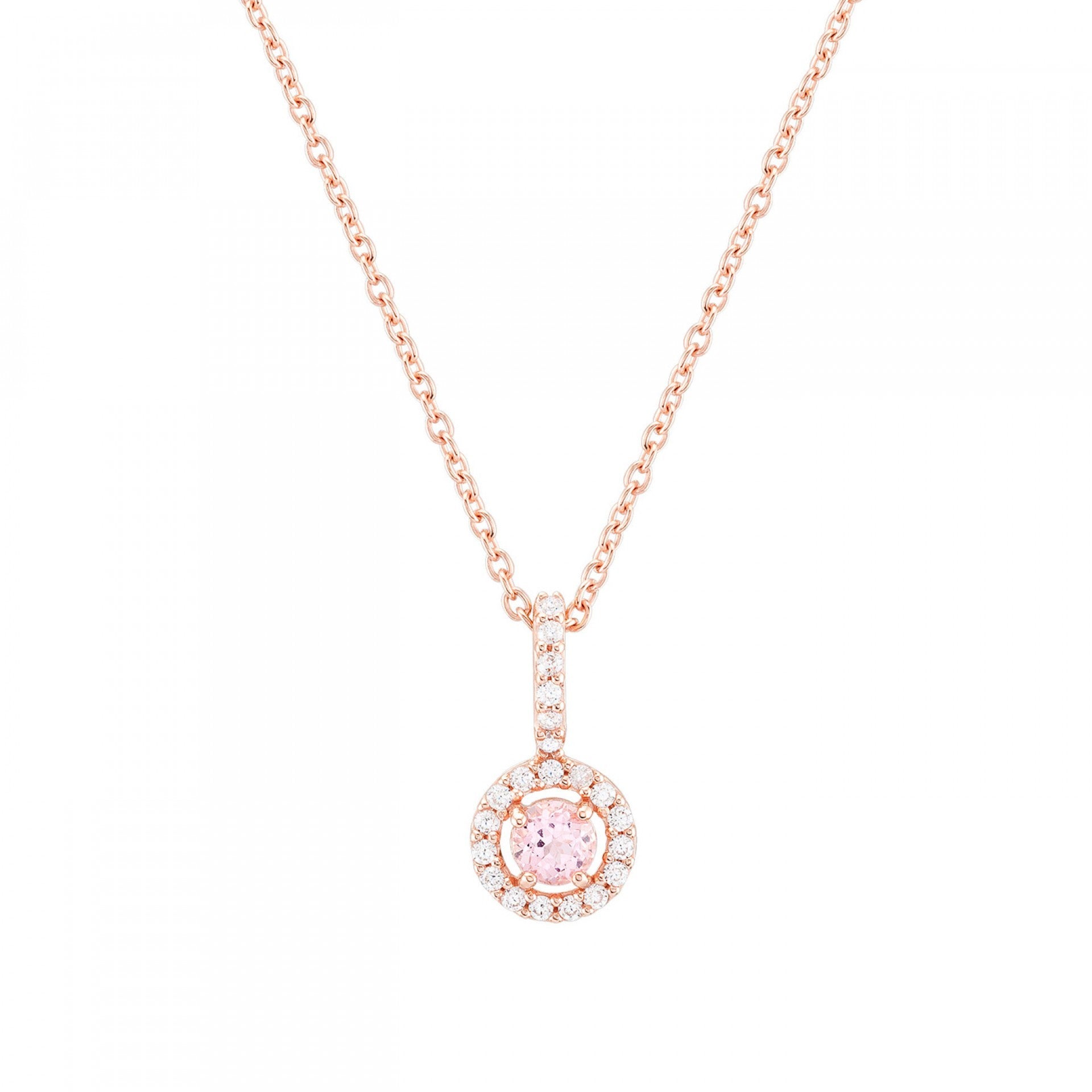 COLAR UNIKE LOVE IN ROSE SOLITAIRE I - Ana Joalheiros