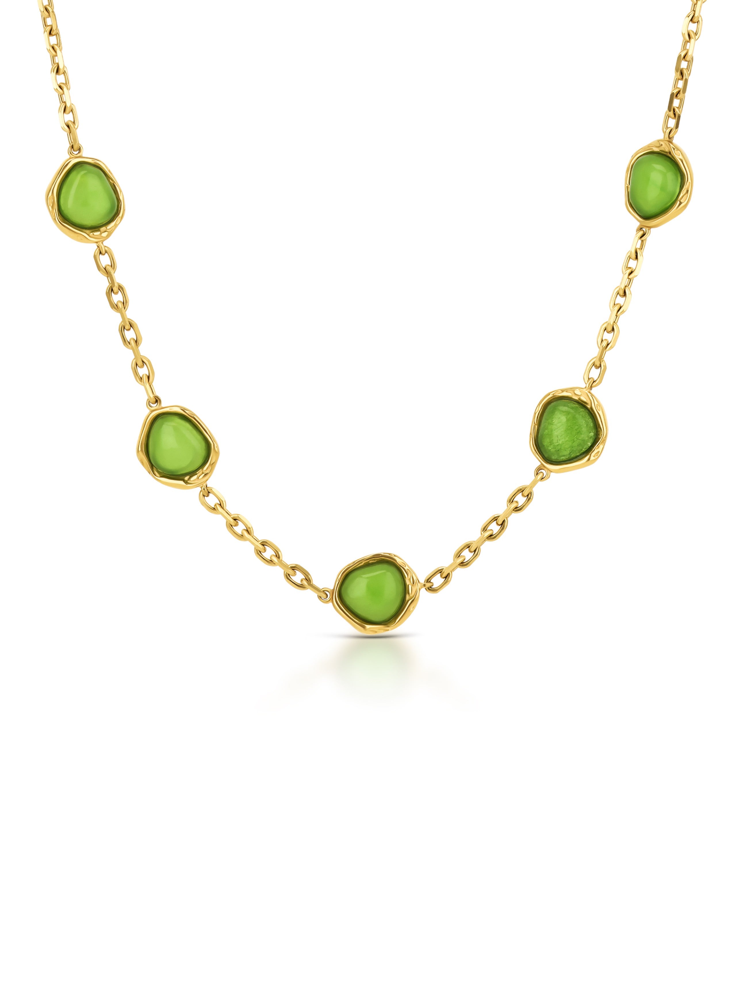 Colar One Senhora Element Green Gold