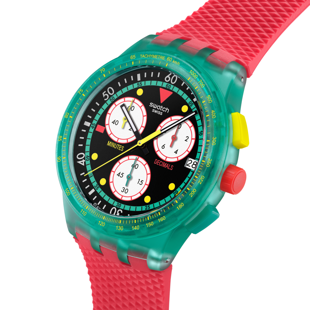 Relógio  SWATCH NEON EMERALD CHRONO