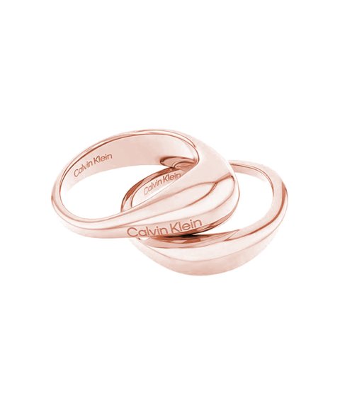 Calvin klein deals double ring