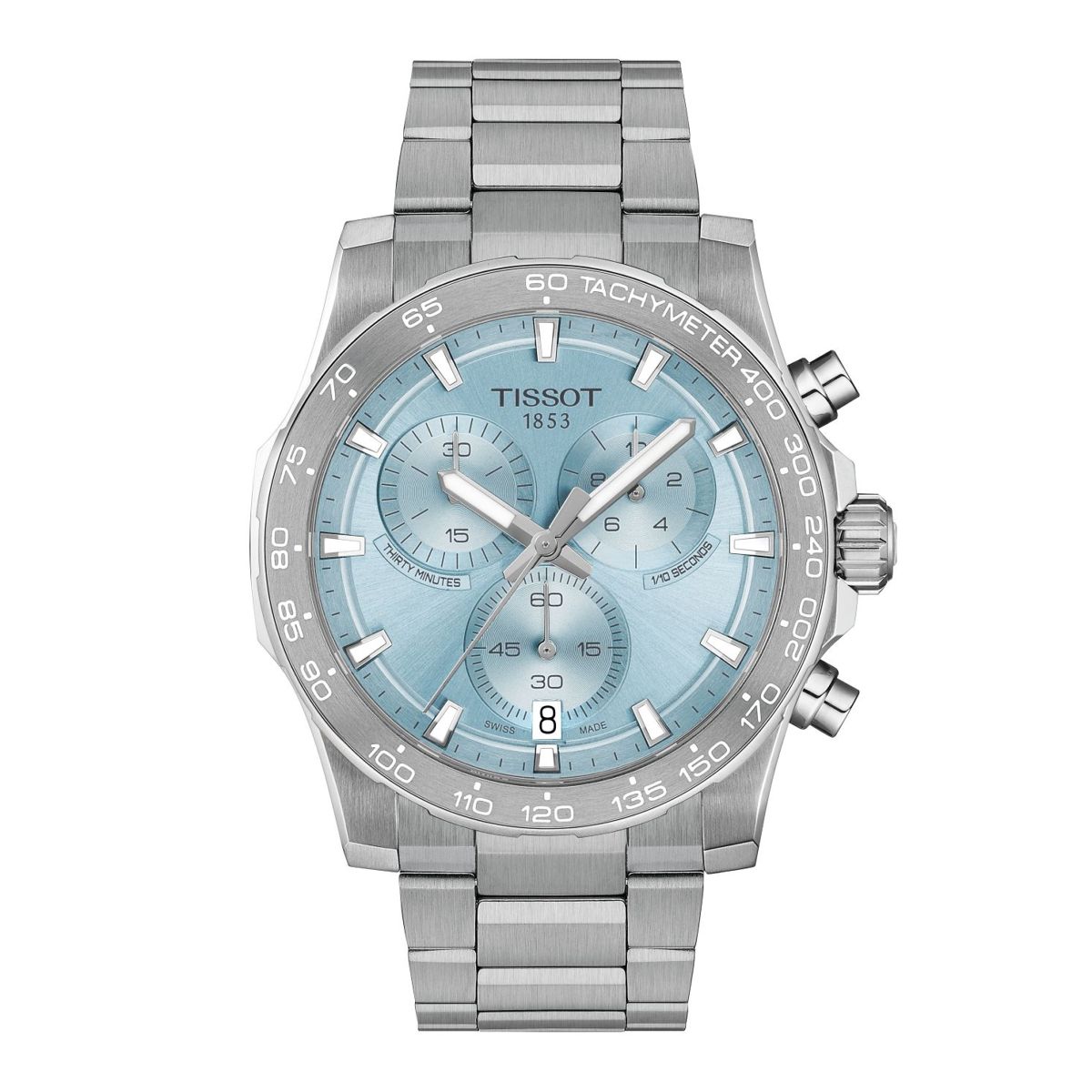 Relógio Tissot Supersport Chrono Azul Gelo