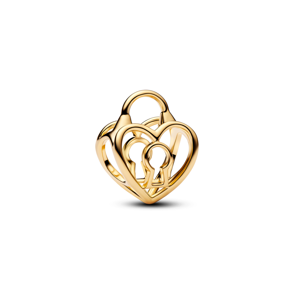 Conta Pandora Heart Padlock