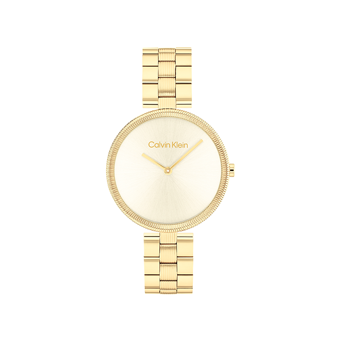 Relógio Calvin Klein Gold Dial - Ana Joalheiros