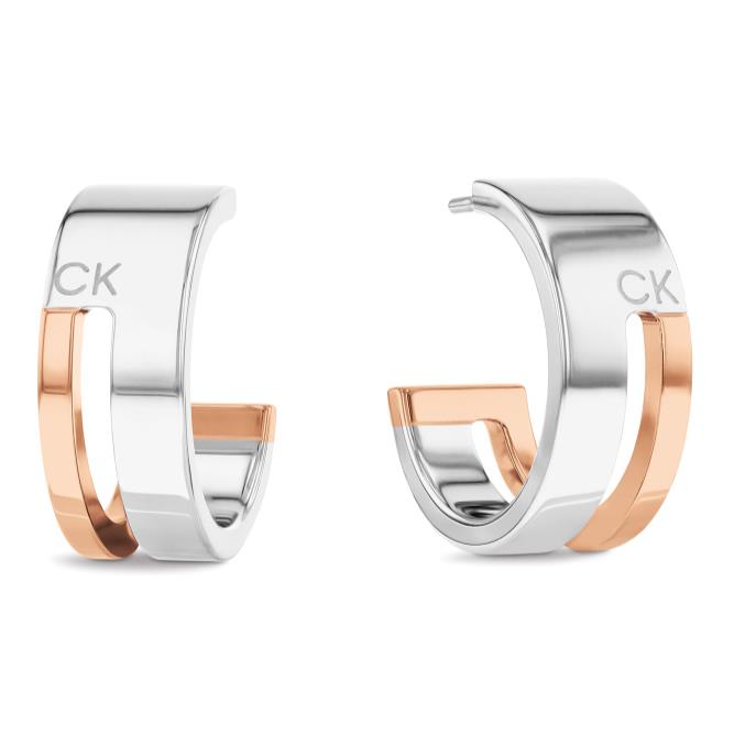 Brincos Calvin Klein Geometricc Essentials - Ana Joalheiros