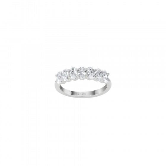 ANEL UNIKE GLOW MULTIPLE SOLITAR OPEN SILVER - Ana Joalheiros
