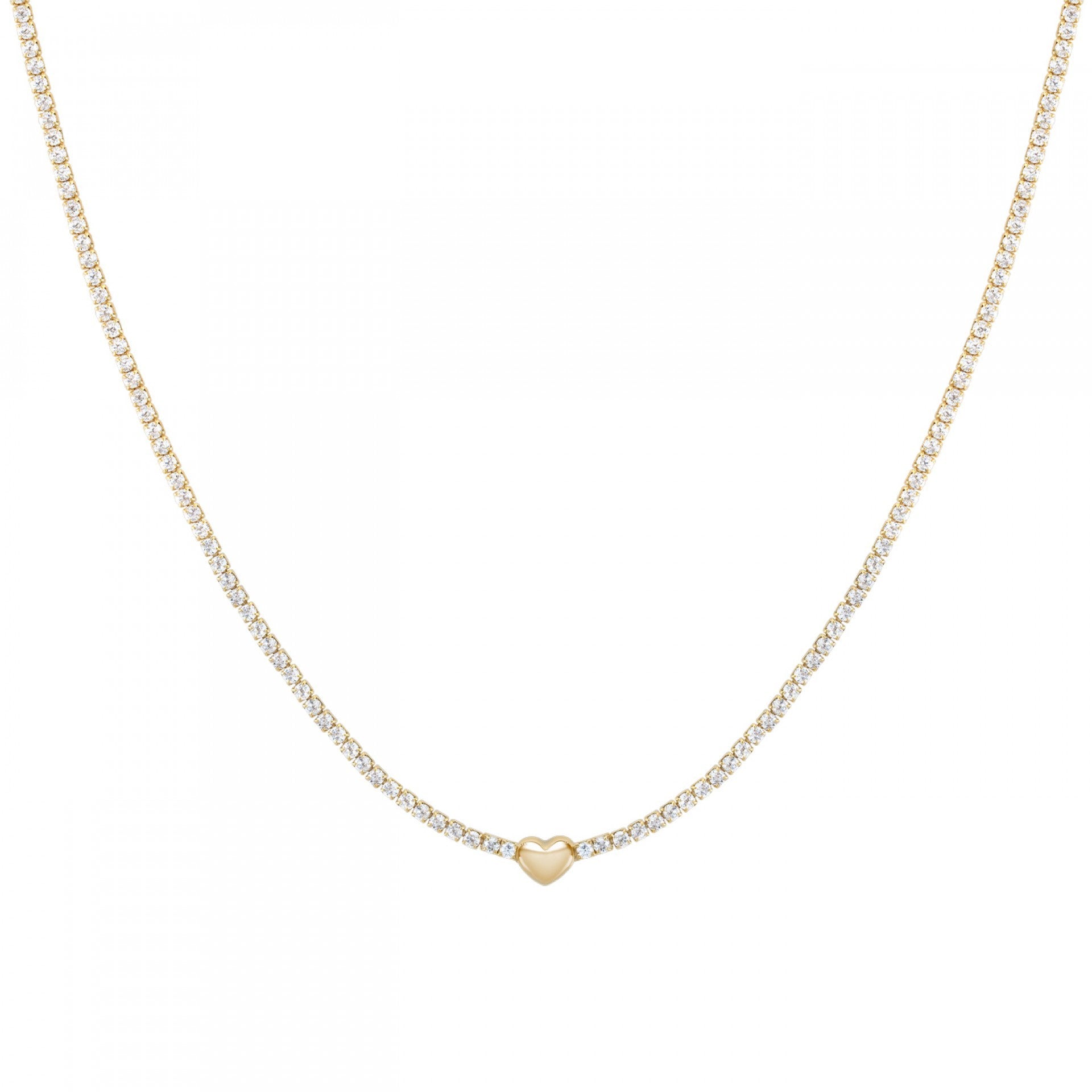 Colar Unike Heart Golden