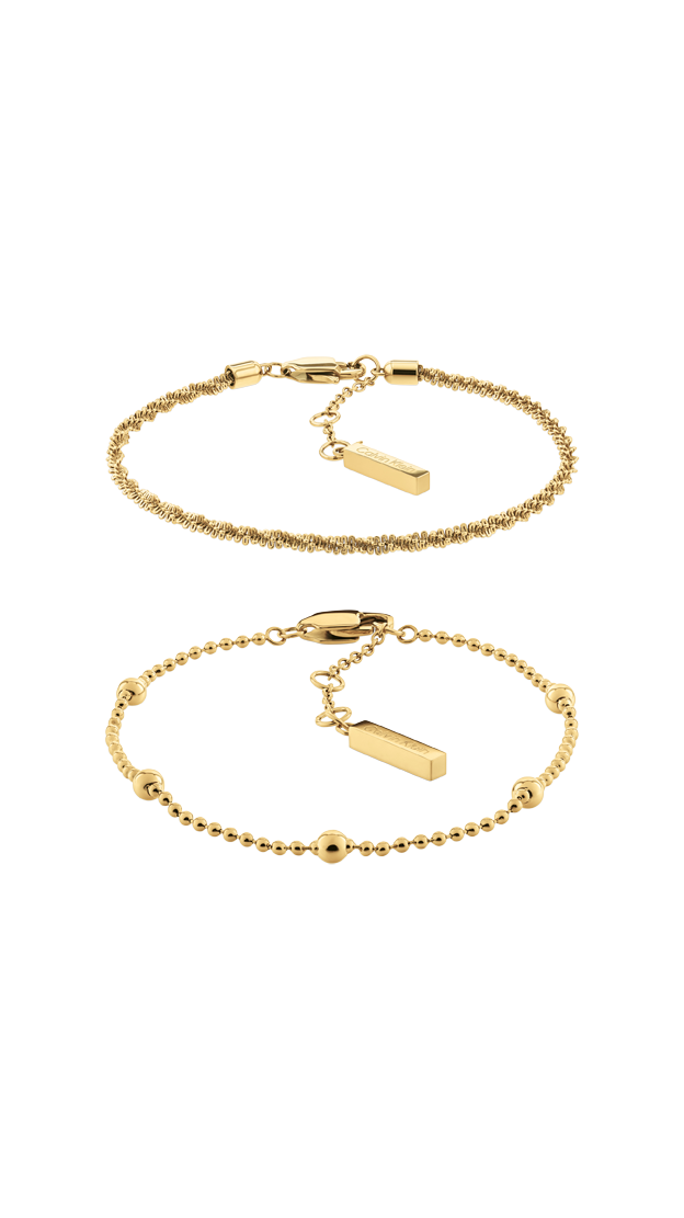 Pulseiras Calvin Klein Layered Double