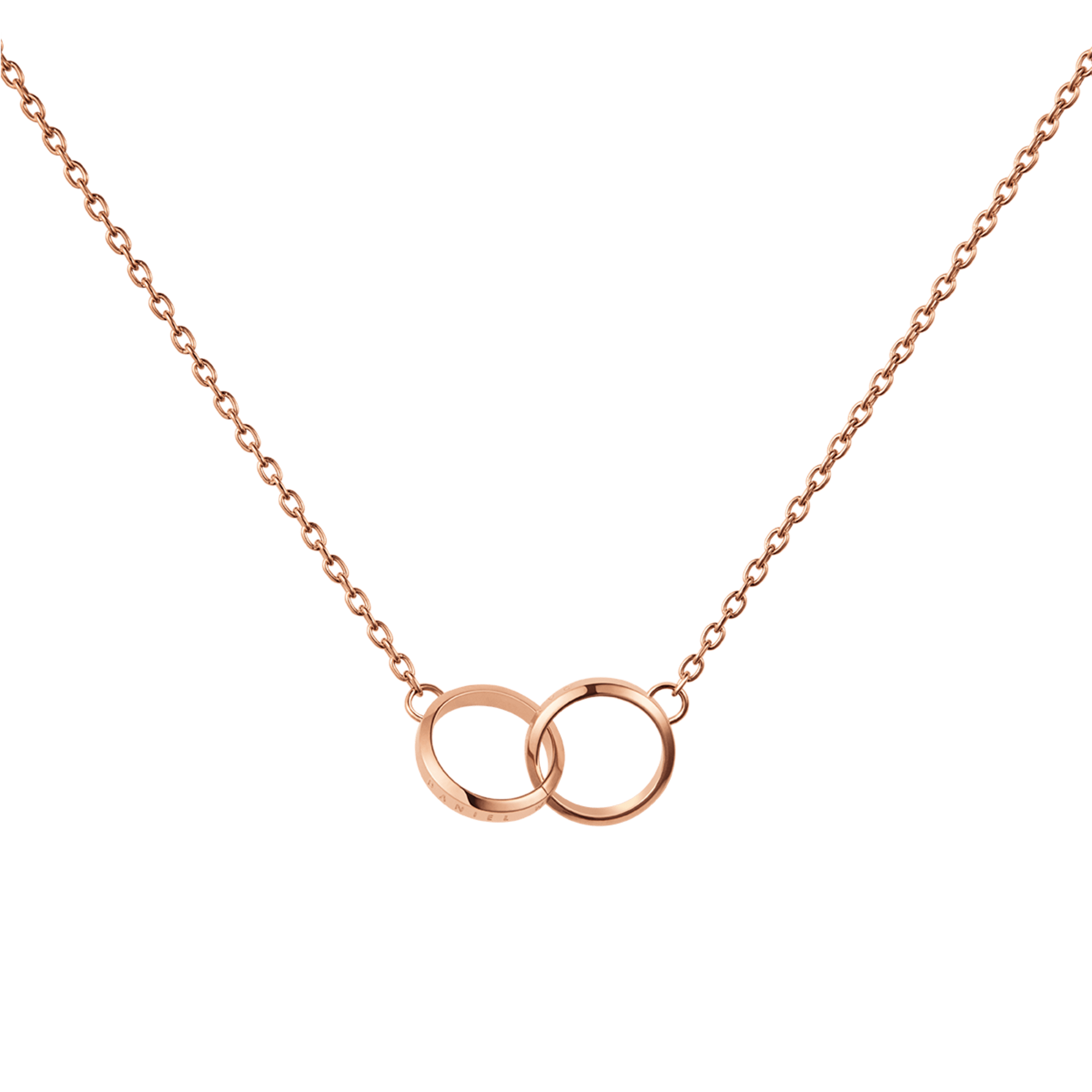 Colar Daniel Wellington Elan Unity Cobreado