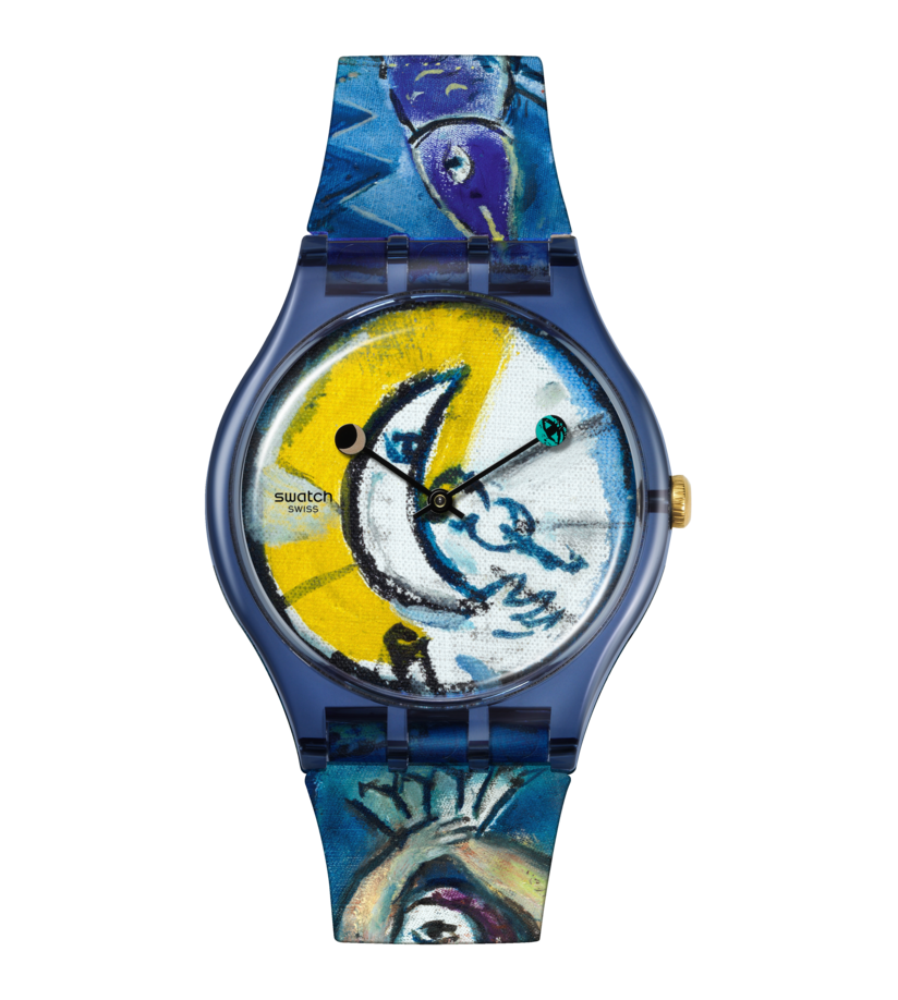 Relógio Swatch  CHAGALL`S BLUE CIRCUS - Ana Joalheiros