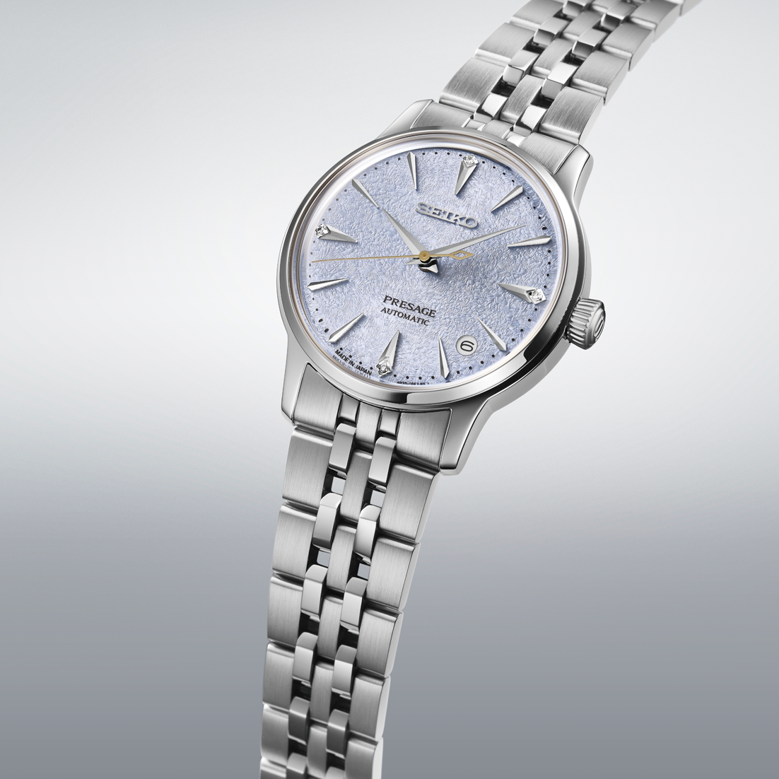 Relógio Seiko Presage Cocktail Lady Frozen Azul-claro Seiko