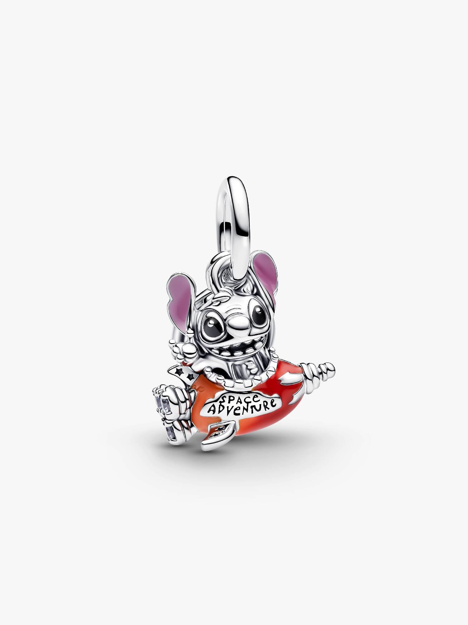 Charm Pandora Disney Stitch Rocket Ship Dangle