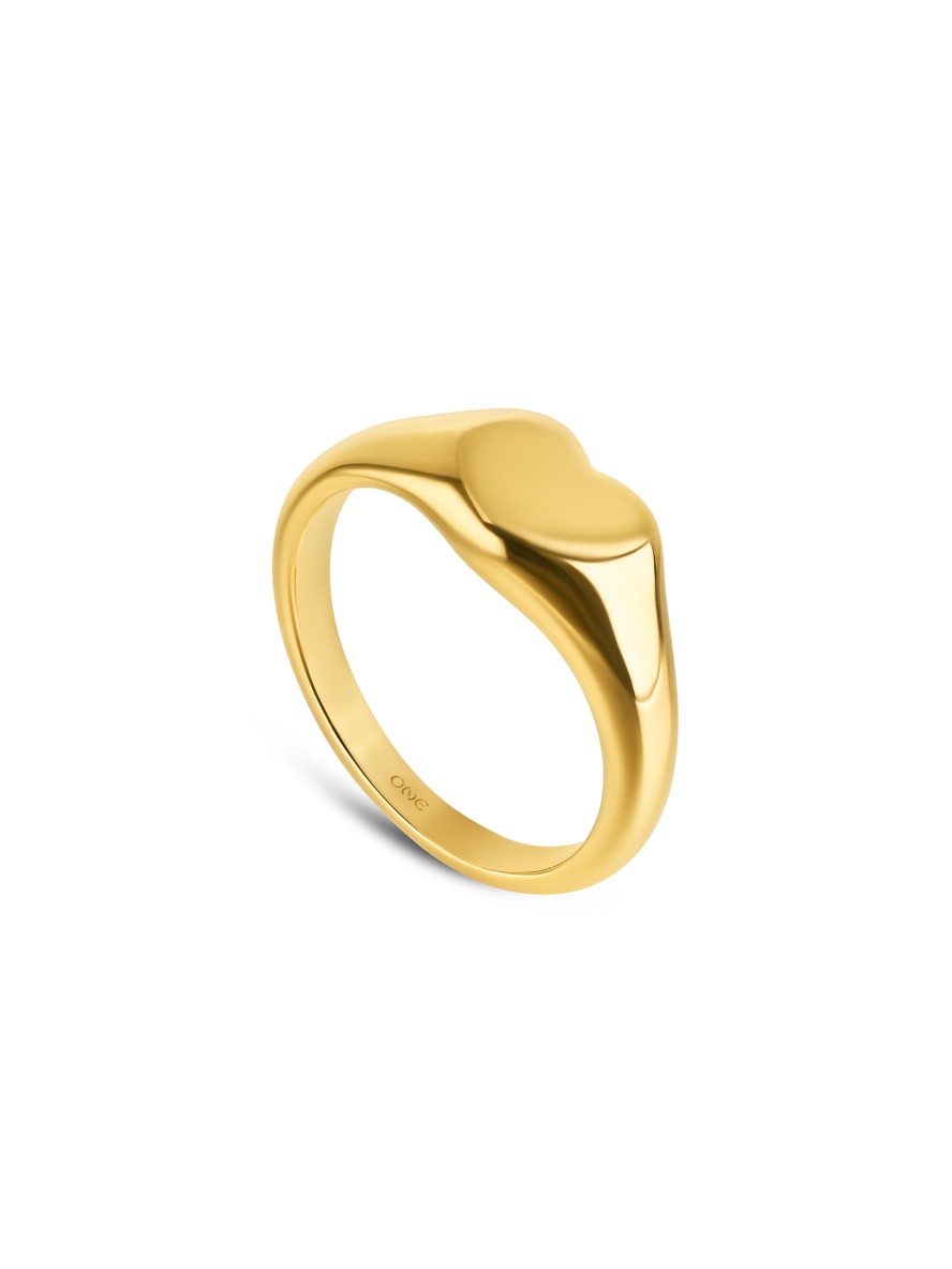 Anel One Senhora Crazy Heart Gold 9