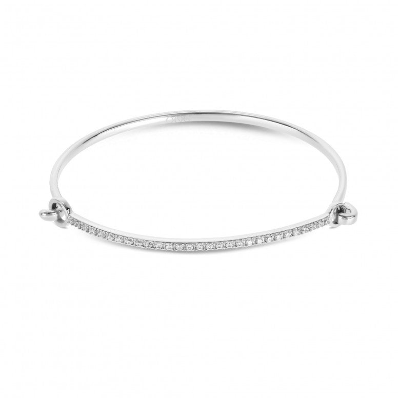 Pulseira One Silver Frost Crystal - Ana Joalheiros