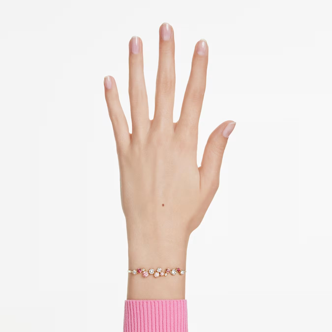 Pulseira Swarovski Constella
Combinação de lapidações, Multicor, Lacado a dourado