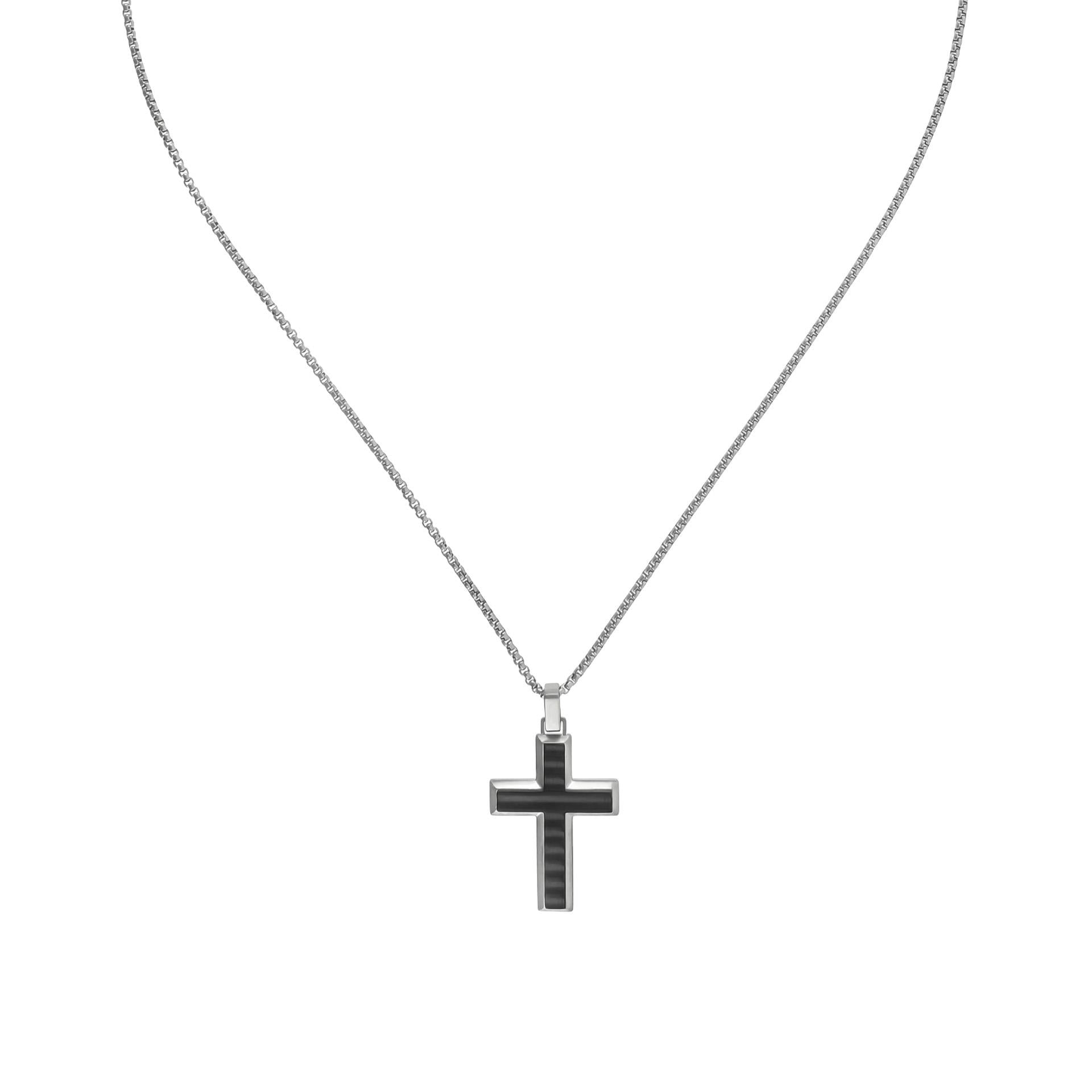 Colar One Joalharia Men Onyx Steel - Ana Joalheiros