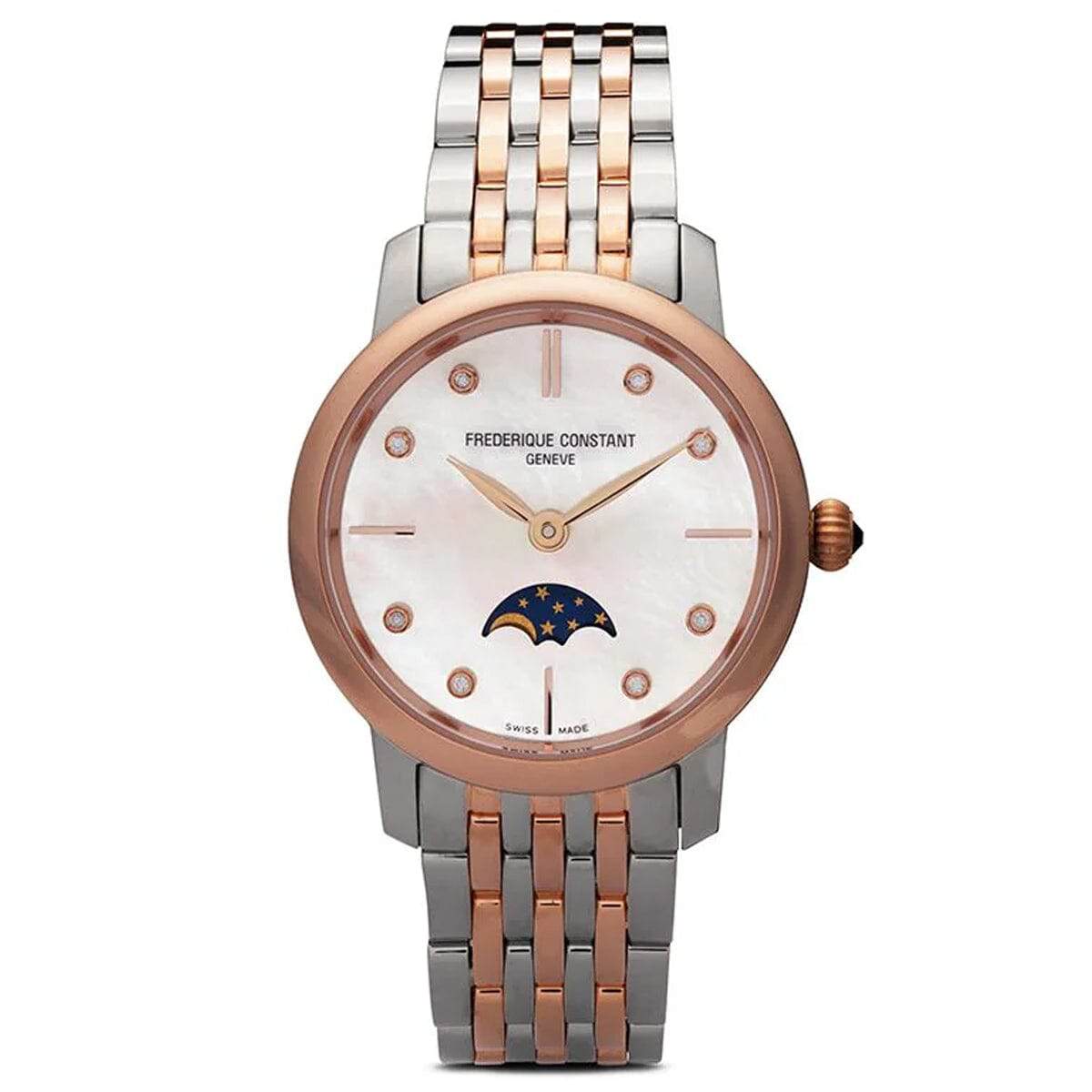 Relógio Frederique Constant SLIMLINE LADIES MOONPHASE - Ana Joalheiros