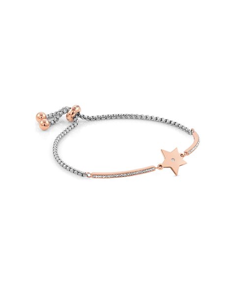 Pulseira Nomination Milleluci Rosa Estrela – Aço