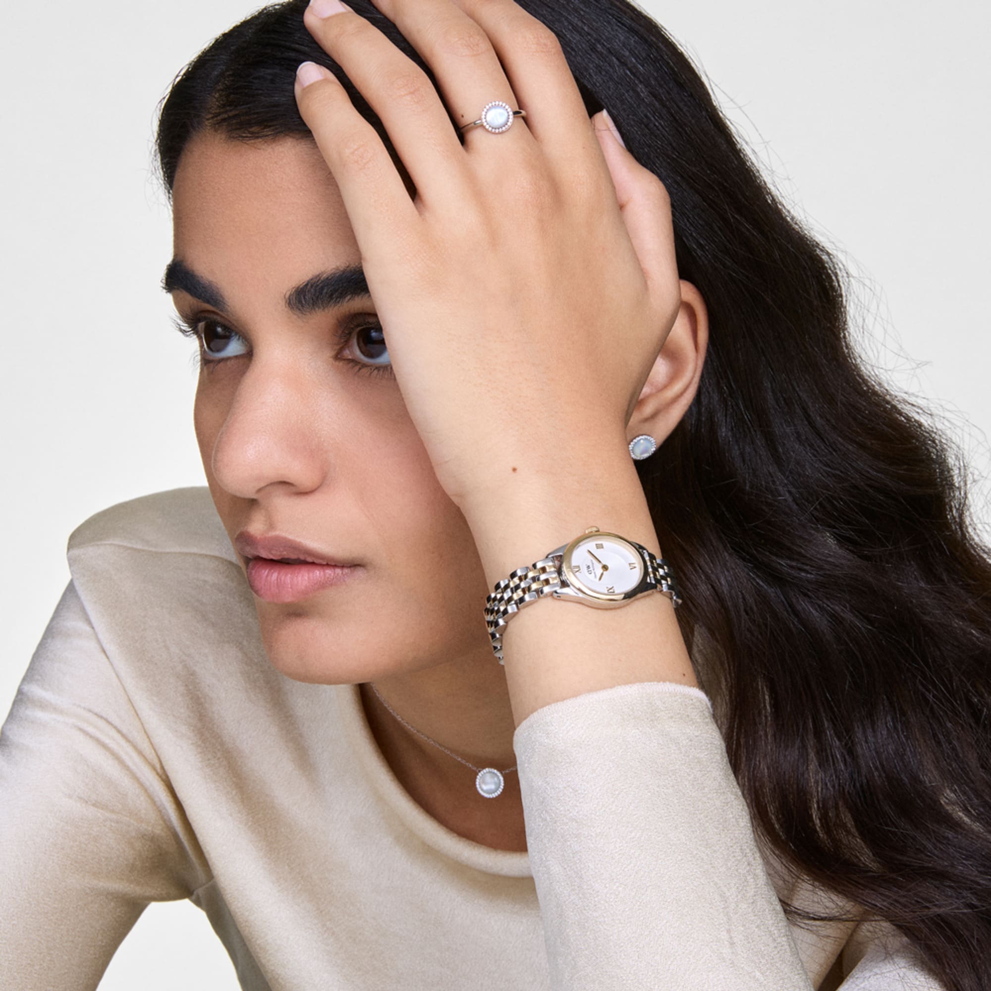 Relógio Daniel Wellington Ophelia Mini Two Tone Gold