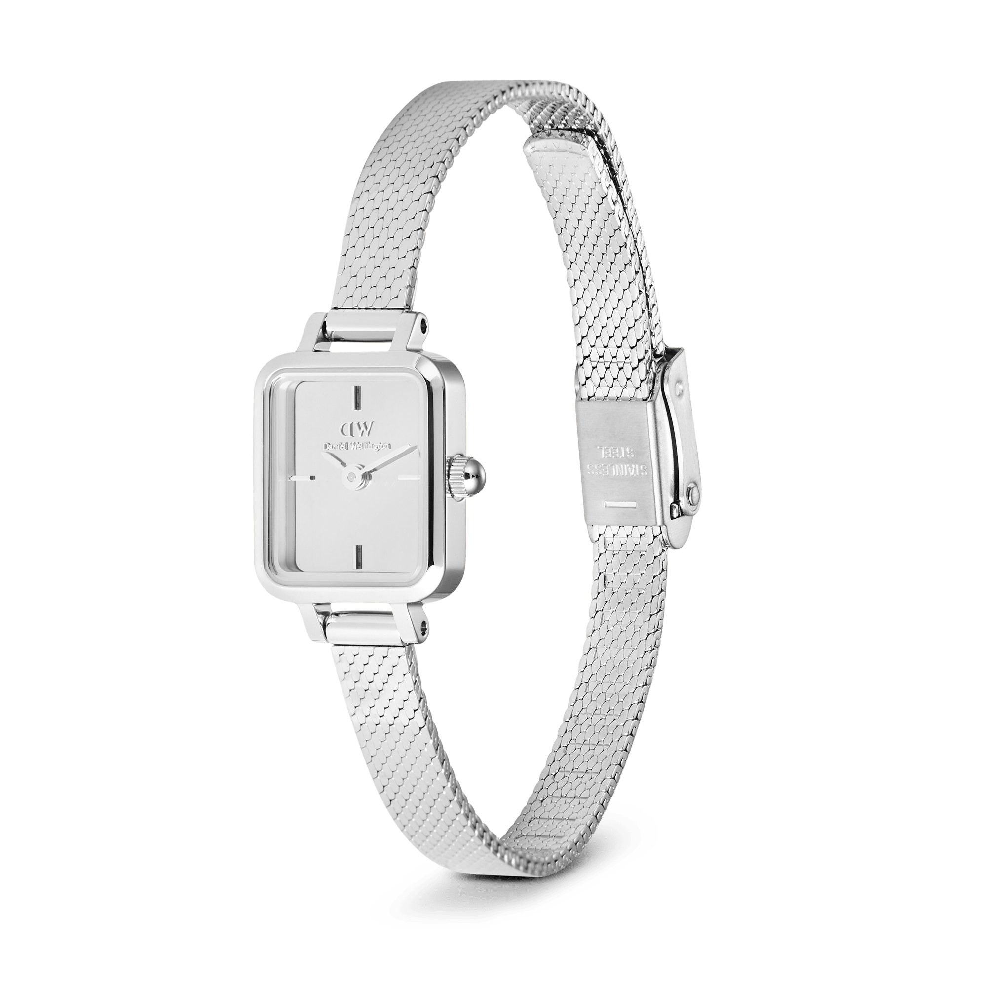 Relógio Daniel Wellington Quadro Mini Reflection Silver